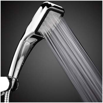 Oxygenics Water Saving Shower Head Boost Pressurize Hand Shower Bathroom ABS Plastic Chrome Plated